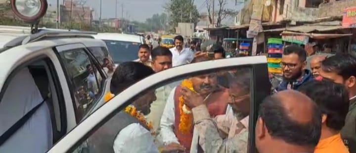 कांग्रेस प्रदेश अध्यक्ष का हुआ स्वागत