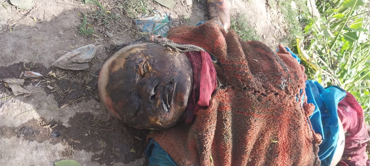 अज्ञात महिला का शव मिलने से मचा हड़कंप
