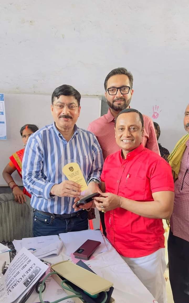 महबूबगंज में आयोजित मेगा मेडिकल कैंप में 2500 मरीजों का हुआ परीक्षण