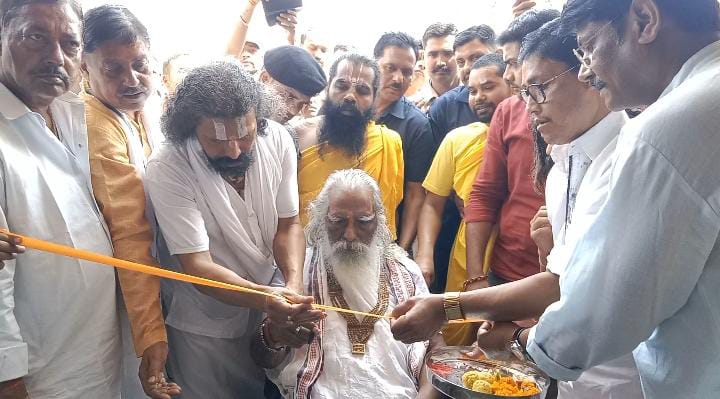 विधि-विधान पूर्वक गाैर बंधु धर्मशाला का उद्घाटन हुआ