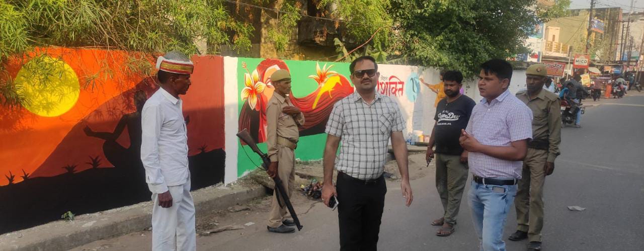 नगर को चमकाने में सिटी मजिस्ट्रेट अर्पित गुप्ता का एक छोटा सा प्रयास