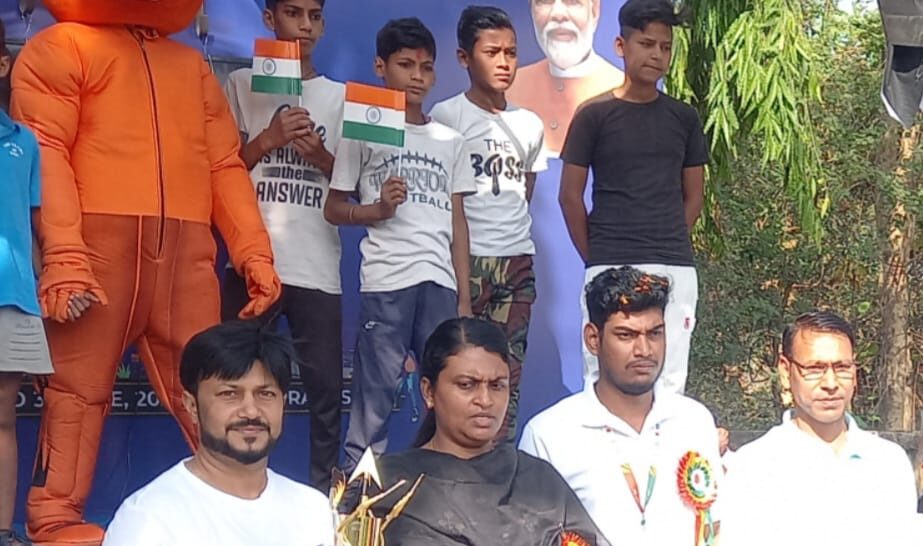 खेलो इंडिया यूनिवर्सिटी गेम की मशाल रैली व प्रचार रथ ने जनपद के युवाओं व खिलाड़ियों को किया प्रेरित-प्रत्यूष राज