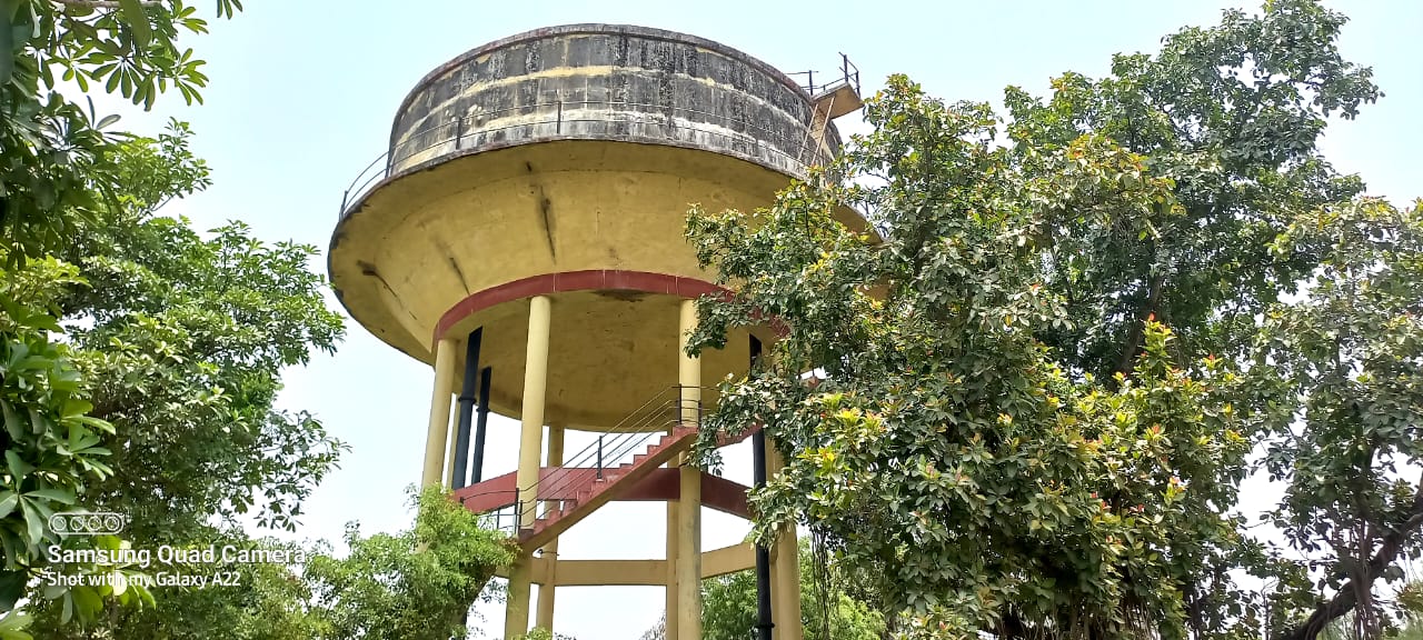पेयजल टंकी की जलापूर्ति ठप्प होने से गर्मी में पानी की किल्लत