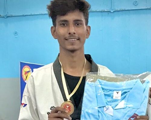 ताइक्वांडो खिलाड़ी उमंग राजभर भारतीय खेल प्राधिकरण रायबरेली में चयनित