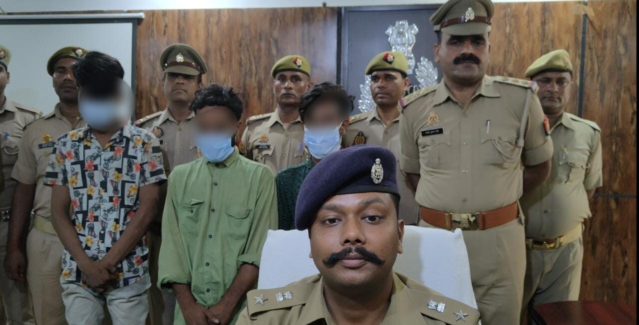 एसपी के चार्ज लेने के दूसरे दिन ही चोरों का बड़ा गिरोह गिरफ्त में