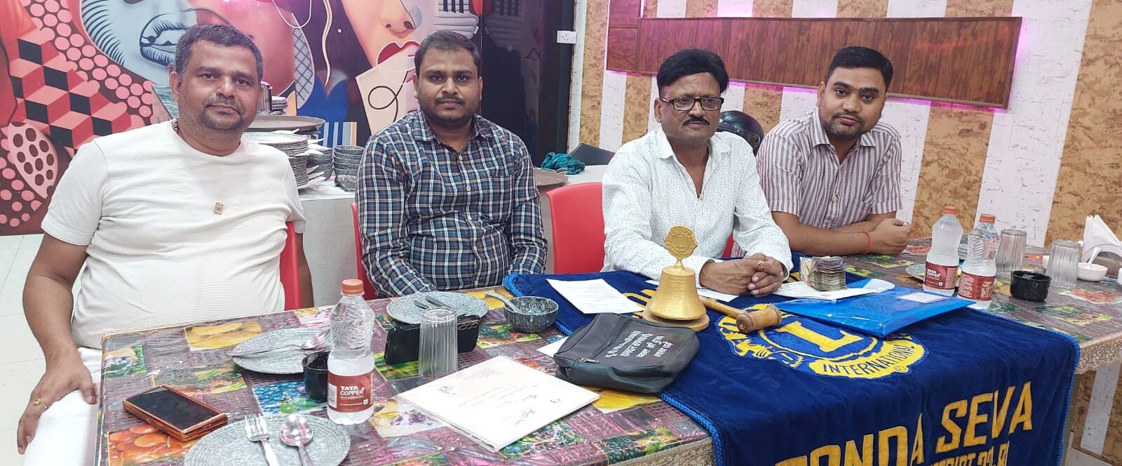 लायंस क्लब गोंडा सेवा की बोर्ड मीटिंग में आए कई सुझाव