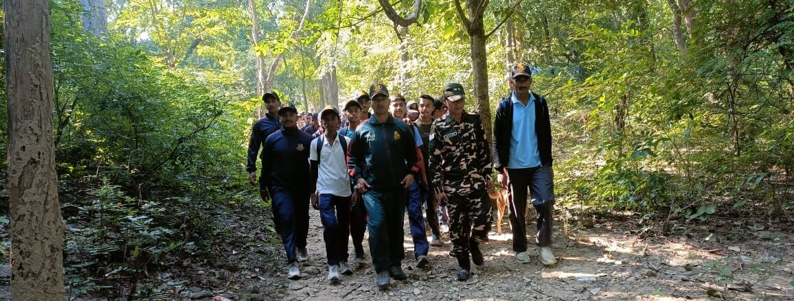 एनसीसी कैडेट्स का प्रशिक्षण जारी, तीसरे दिन जंगल की बारीकियों को जाना