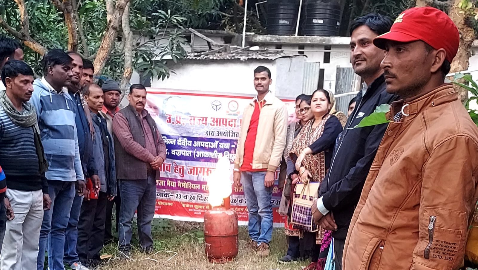 दैवीय आपदा से बचाव हेतु प्रशिक्षण आयोजित