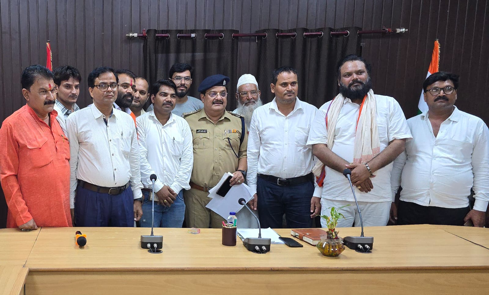 व्यापारियों संग सीओ सिटी ने की बैठक अमित शरण