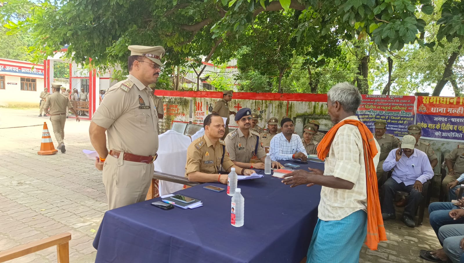 सभी थानों पर थाना समाधान दिवस का किया गया आयोजन