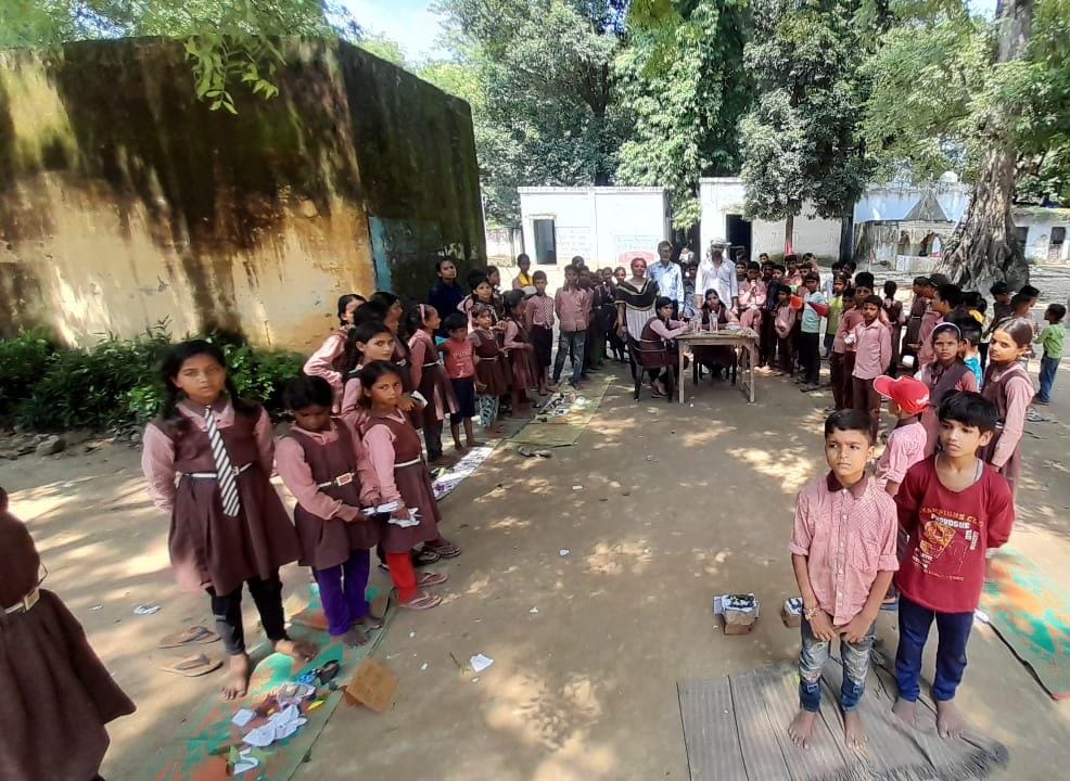 शिक्षक दिवस पर बाल मेले का आयोजन