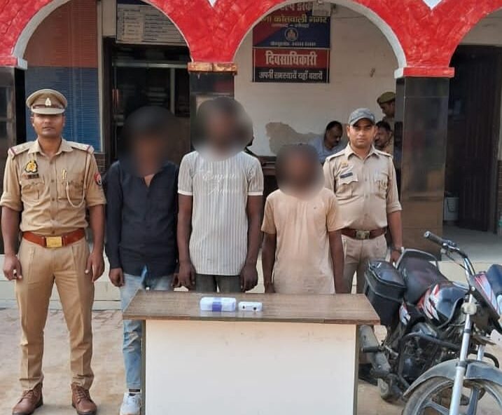 चोरी की कई घटनाओं का खुलासा, 03 शातिर चोर गिरफ्तार