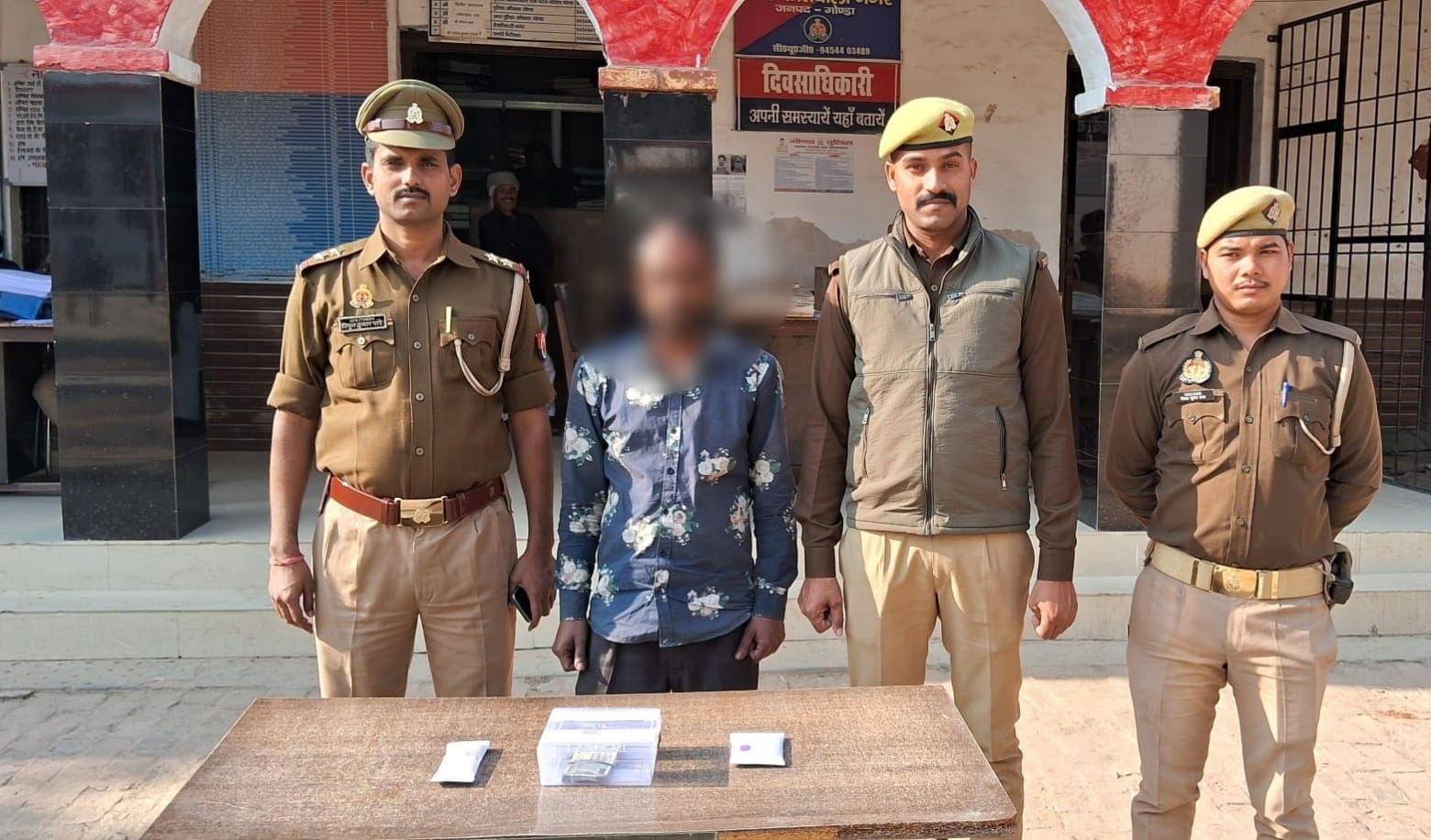 चोरी की घटना का खुलासा, शातिर चोर गिरफ्तार