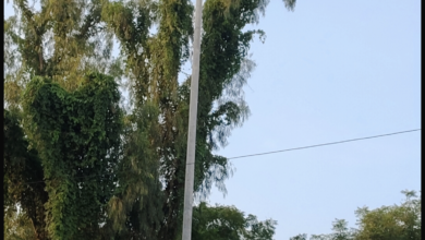 Photo of भदहरा चौराहे की लाइटें बनीं परेशानी, मुख्य मार्ग पर रोशनी का इंतजार