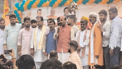 Photo of ऋषिकेश उपाध्याय के नेतृत्व में हुआ भाजपा राष्ट्रीय महामंत्री हरीश द्विवेदी का भव्य स्वागत