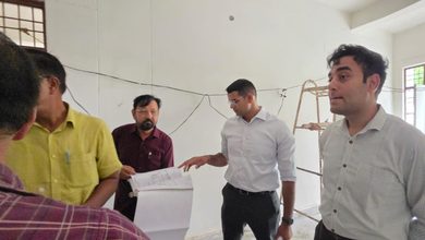 Photo of जिलाधिकारी ने निर्माणाधीन महिला आईटीआई का किया निरीक्षण