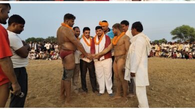 Photo of भुईयारानी के प्रांगण में विशाल दंगल, पहलवानों ने दिखाए दमखम