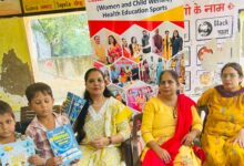 Photo of प्रोजेक्ट उर्मिला के तहत विद्यार्थियों को शैक्षणिक सामग्री वितरित